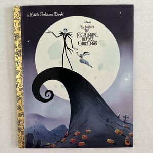 Disney Nightmare Before Christmas‎ A Big Golden Book Hardcover Brand New